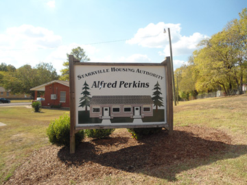 Alfred Perkins Sign