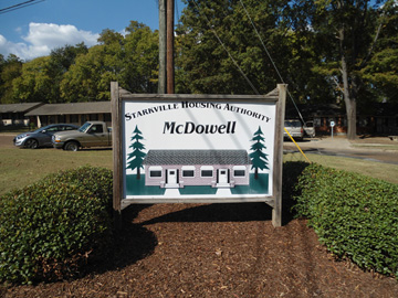 McDowell Street Sign