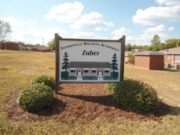 Zuber Street Sign